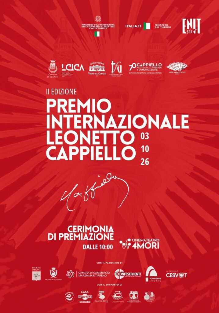 locandina Bando e partecipazione - Premio Internazionale Leonetto Cappiello