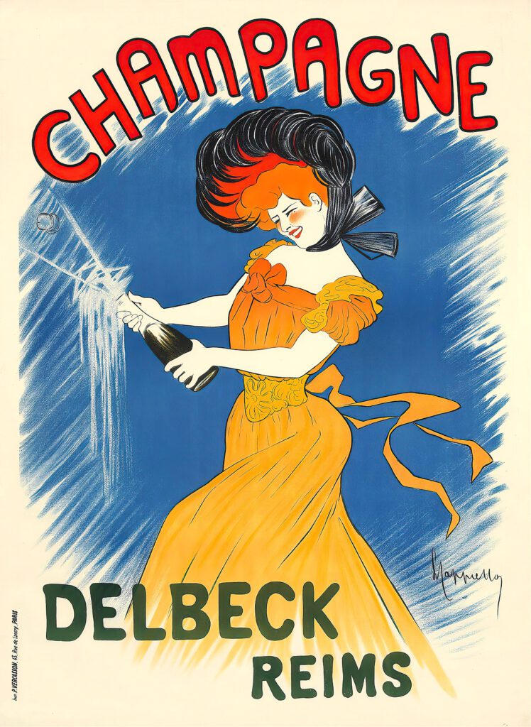Champagne Delbeck 1902 Gallery - Premio Internazionale Leonetto Cappiello