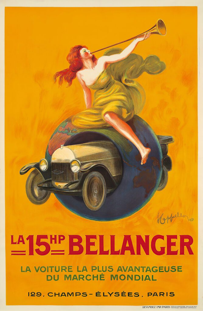 La 15hp Bellanger 1921 Gallery - Premio Internazionale Leonetto Cappiello